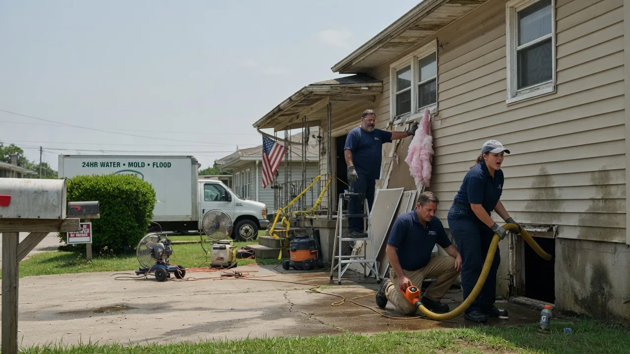 Water Damage Repair in Bellefontaine, OH near me